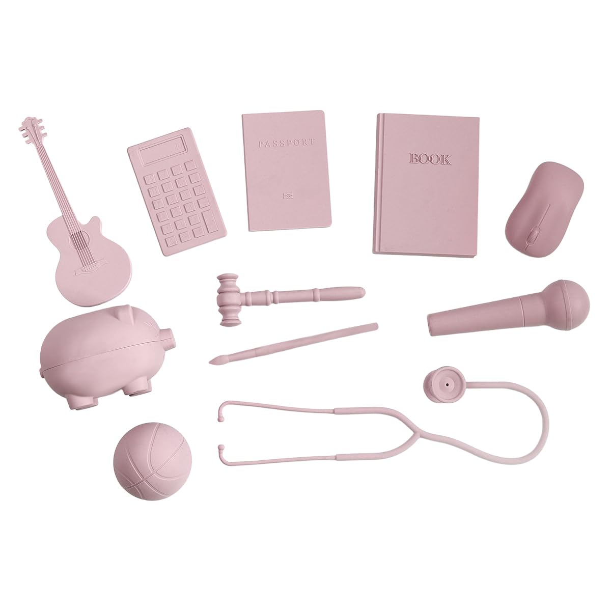 Monochrome Silicone Doljabi Set: Korean First Birthday Ceremony | 첫돌